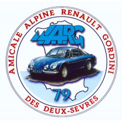 Autocollant Logo AARG79